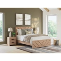 Sanginlane Queen Panel Bed